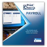 Print Checks Payroll on CD (Includes 12 month subscription)