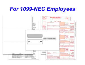 Complete 2023 Laser/Inkjet Year-End Kit for 10 1099-NEC Employees