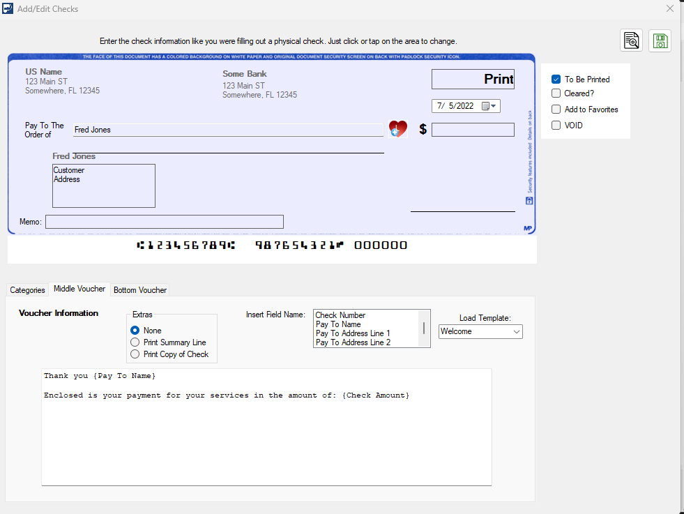 Check Registration Code Print Checks DELUXE registration for Windows 10/11 – PrintChecks Pro