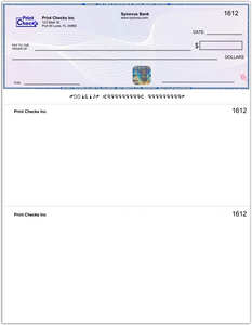 NEW - Premium Hologram Pre-Printed Business Voucher Checks