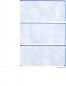 3-Per Page Personal Blank Check Stock