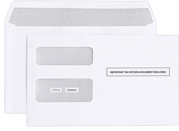 25 - Self-Seal Envelopes for 1099-NEC 3-Part forms.