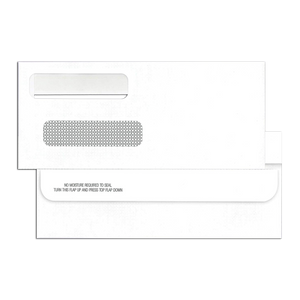 Business Size 2-Window Security Envelopes for Checks