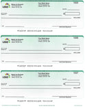 Pre-Printed Canadian Business Cheques- 3 Per Page