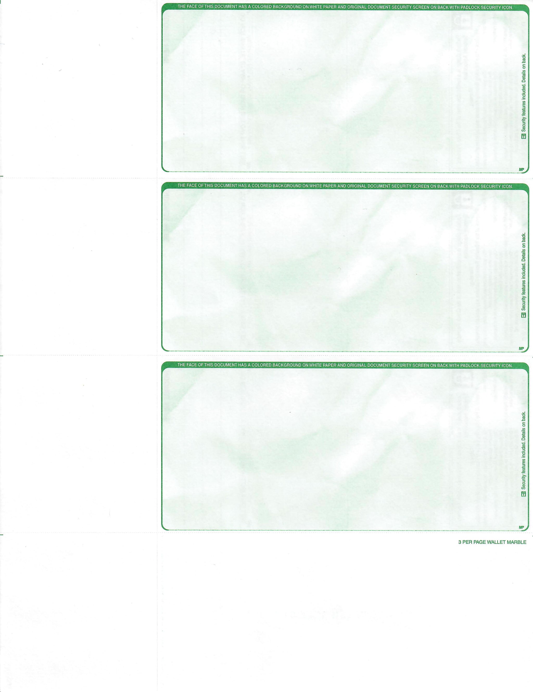 Voucher Check Refills Business Voucher Check Stock - 250 Laser Check ...