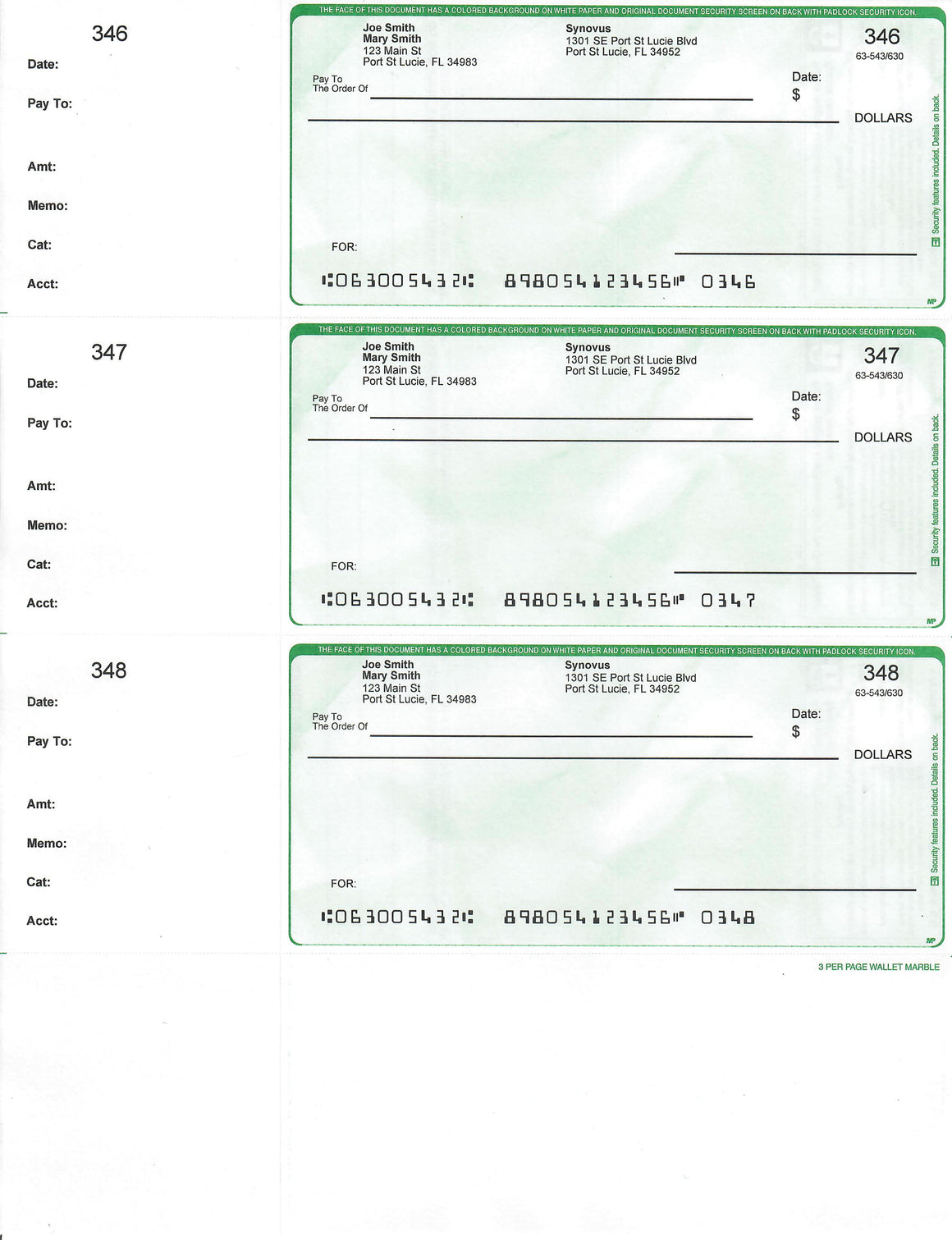 Pre-Printed Checks – PrintChecks Pro